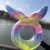 Rainbow Crown Rainbow Wings Swim Ring Thickened PVC Inflatable Sequins Water Wing Adult Children Net Red Life Buoy