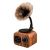 New Creative Retro Bluetooth Speaker Phonograph Mini Card Radio Computer Audio Mobile Phone Smart Speaker Customization