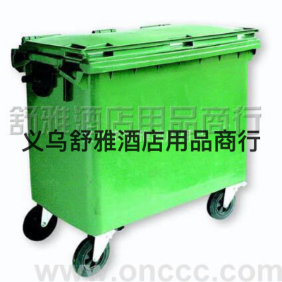 Garbage Cleaning Truck, Plastic Trash Can Cleaning Tools Hotel Supplies