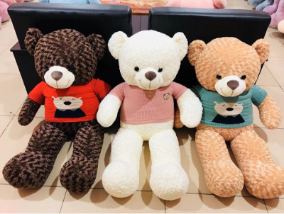 Dressing Plush Toy Doll Size Huggy Bear Doll Ins Same Birthday Gift