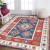 Simple American Retro Ethnic Style Turkish Style Carpet Living Room Coffee Table Printed Carpet Bedroom Floor Mat