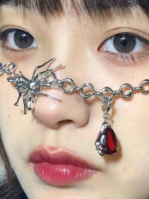 Titanium Steel Face Decorative Chain Jewelry Set Chain