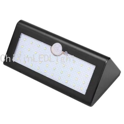 LED Solar Outdoor Courtyard Wall Lamp Household Outdoor Human Body Induction LED Wall Lamp Country Lighting Street Lamp