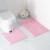 Chenille Plush Carpet Bathroom Two-Piece Floor Mat Bathroom Absorbent Bathroom Non-Slip Chenille Floor Mat