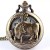 Stall Campus Store Grab Goods Creative Clear Digital Auspicious Twelve Zodiac Clamshell Pocket Watch Student Watch