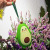 Cartoon Korean Cute Fruit Double Layer Glass Cup Avocado Baby Children Heat Resistant Rope Holding