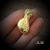 Brass Solid Lucky Bag Purse Creative Handmade Lucky Bag Keychain Pendant Car Key Ring Retro Small Gift