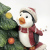 Resin Crafts with Lights Christmas Tree Ribbon Lights Santa Claus Penguin Ornaments Jiayuan Porcelain
