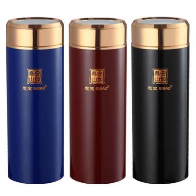 Genuine Goods Sibao Taishan No. 1, No. 2 Vacuum Cup Double-Layer Thermos Cup Men's and Ladies' Drinking Glasses Gift Cup