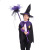 New Halloween Cloak Set 61 Performance Wear Little Witch Cloak Set Cosplay Stage Wear Props