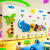 Children's Room Wall Stickers 3D Stereo Acrylic Kindergarten Classroom Early Education Center Wall Decoration Stickers