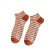 Striped Short Socks Spring and Summer Japanese Double Needle Women's Cotton Socks Korean Fashion Ins Trendy Socks Low-Top Breathable Ankle Socks