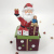Resin Craft Ornament Christmas Gift Santa Claus Train Sled Music Box Music Box Christmas Tree