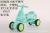 Children's Scooter Balance Car 1-4 Years Old Baby Four-Wheel Pedal-Free Toddler Gliding Walker Can Be Used as Gifts