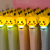 2020 Cartoon Anime Soft Glue LED Light Pikachu Gel Pen Black Student Creativity Cartoon Signature Pen