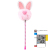 South Korea Creative Cute Rabbit Style Plush Gel Pen Girl Heart Black Signature Pen Rabbit Ears Student Ball Pen