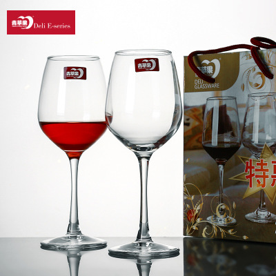 Gift Box Gift Green Apple Corey Red Wine Glass 345ml Goblets Wine Glass Banquet Goblet Two-Piece Set