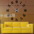 DIY Three-Dimensional Roman Large Wall Clock Creative Living Room Clock Modern Minimalist Wall Sticker Clock Amazon Wall Clock