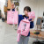 Vintage Style Girl's Schoolbag Four-Piece Backpack Female Korean Harajuku Ulzzang High School Junior High School Student Backpack