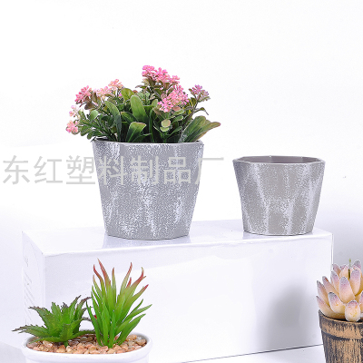Melamine Flowerpot Plastic Flowerpot Artificial Flower Flowerpot Vase Imitation Porcelain Flowerpot Y125t