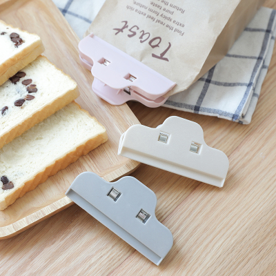 Food Sealing Clamp Kitchen Finishing Snacks Sealing Clip Tea Bag Freshness Protection Package Moisture-Proof Clip Food