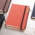 A5 Zipper Book Imitation Leather Strap Business Notebook Notebook Stationery Processing Custom Logo