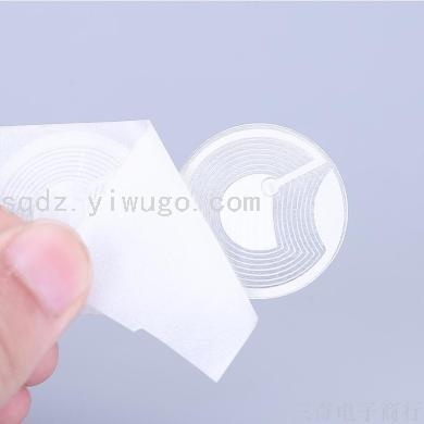 4cm round Transparent Anti-Theft Sticker Electronic Security Soft Label EAS RF Label Adhesive StickerF3-17162