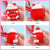 Lucky Fortune Cat Keychain Creative Three-Dimensional Cartoon Doll Cute Couple Automobile Hanging Ornament Crafts Wholesale