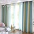Simple Modern Mediterranean Striped Cotton and Linen Curtain Fabric
