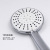 Shower Nozzle Factory Direct Wholesale New ABS Plastic Five-Speed Multi-Function Handheld Shower Nozzle