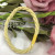 Candy Color Thick Twisted Ring Hair Rope Hair Ring Japanese, Korean, European and American Cross-Border