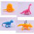 Small Dinosaur Toy PVC Soft Material Gift Capsule Toy