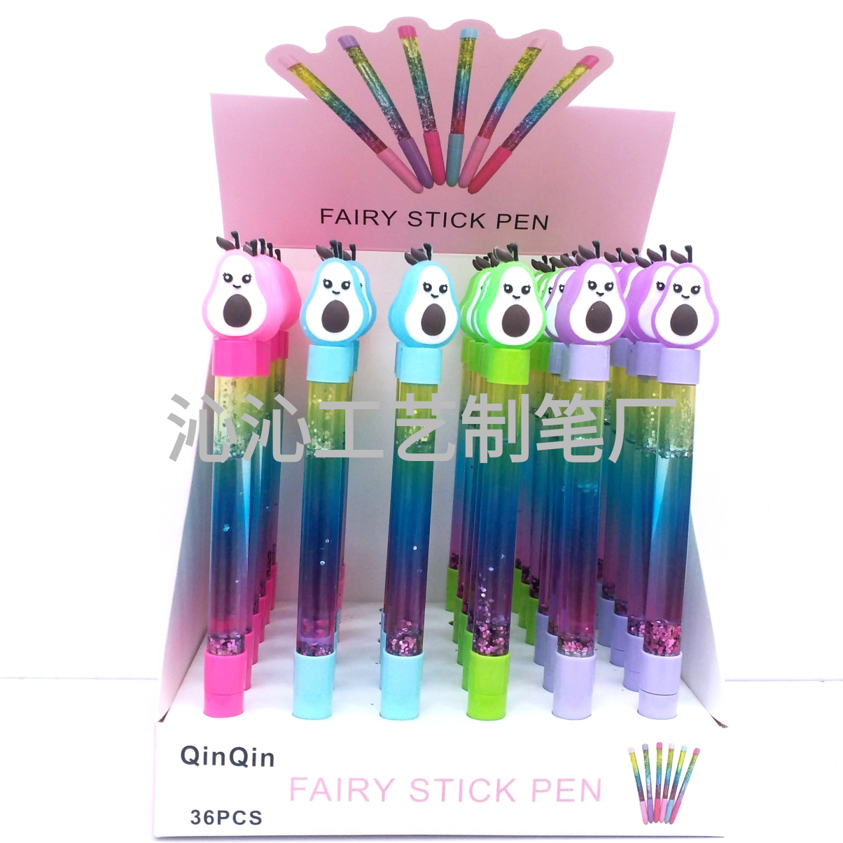 网红笔 流沙中性笔  亮片造型笔