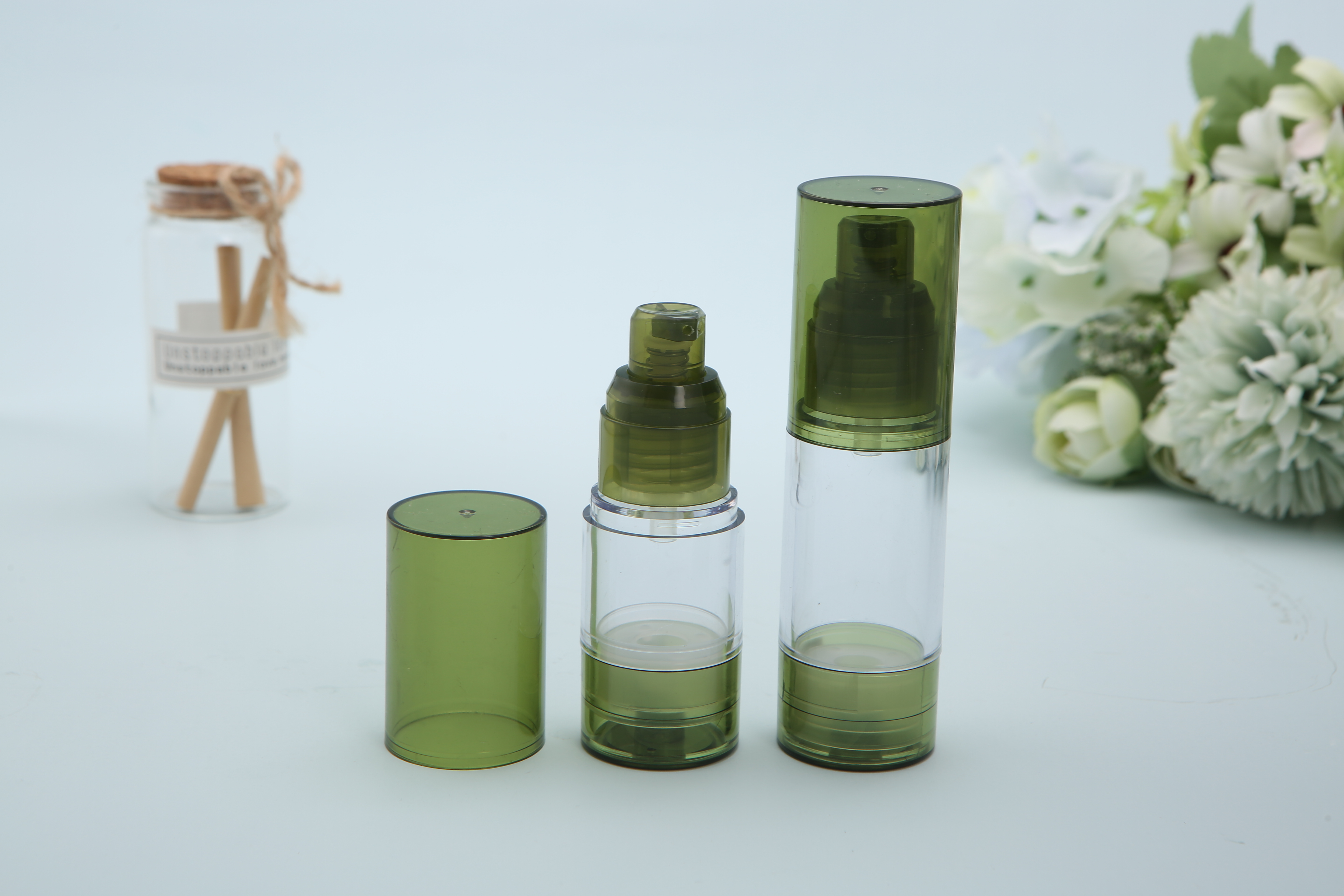 真空乳液瓶 30ml 50ml可定做颜色工厂直销 高档真空瓶