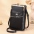 Creative New Fashion Unit Price Messenger Bag Large Capacity Long Ladies Wallet Solid Color Mobile Phone Bag for Women