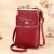 Creative New Fashion Unit Price Messenger Bag Large Capacity Long Ladies Wallet Solid Color Mobile Phone Bag for Women