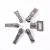 3#5#8#10# Conventional Zipper Head Metal Zinc Alloy Pull Head Luggage Clothing Zipper Head Customizable