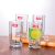 Summer Hot-Selling New Arrival Green Apple Soda Lime Glass Octagonal Drinking Ware Five-Piece Set Gift Set Promotional Gifts