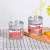 Egeria Oiler and Seasoning Jar Three-Piece Suit Glass Oiler Glass Seasoning Jar Set Wholesale