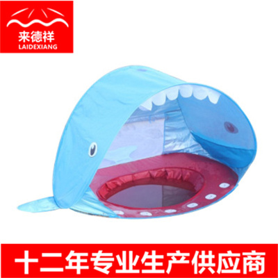 Beach Sun-Proof Outdoor Tent Sun Protection by the Sea Quick Opening Holiday Toy Children's Spring Outing Seaside Opening Artifact Equipment Seconds