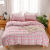 Amazon Simple Muji Style Plaid Strip down Quilt Cover Good Bedding Three Or Four Piece Suit in Stock Wholesale