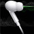 New Roshiqi X12 Headset 3.5mm Interface Oblique in-Ear Skin-Friendly Silicone Ear Cap Stereo with Controller Earphones