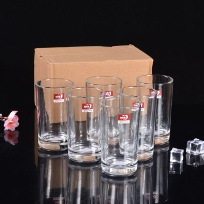 Green Apple Machine Pressure Cup Water Cup Transparent Glass Cup Environmentally Creative Uncovered Coffee Cup Large Diameter Water Cup