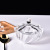 Crystal Glass Candy Box Sugar Bowl Storage Snack Storage Candy Dish Crystal with Lid Sucrier Factory Wholesale