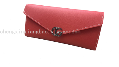 Trendy Women's Bags Women's Wallet Wallet Women's Long Wallet Wallet Multi Card Mobile Phone Bag Tide Cross-Border