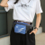 New Exercise Belt Bag Unisex Canvas Multi-Function Large Capacity Cash Bags Mobile Phone Bag Men Chest Bag