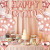 Balloon Set Rose Gold Balloon Birthday Set Party Supplies Rose Gold Balloon Rain Silk Decoration Set