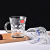 Qianli Beer Steins Creative Transparent Beer Mug Beer Steins Large Capacity Wine Glass with Handle Wholesale