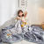 Bedding Laschel Blanket Fresh Printed Double Thick Warm Raschel Blanket Wholesale