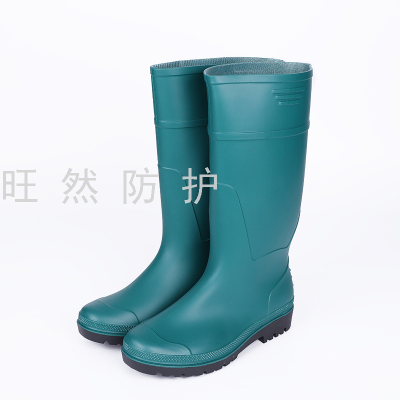 Rain Boots Non-Slip Insulation Miner Labor Protection Rain Shoes Steel Toe Anti-Smashing and Anti-Penetration Rain Boots